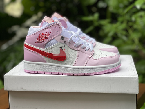Original version_ Air Jordan 1 MID _Valentine_s Day_ color scheme_ goods number_ DR0174-500_ full code shipment 36--45-f9728f8d